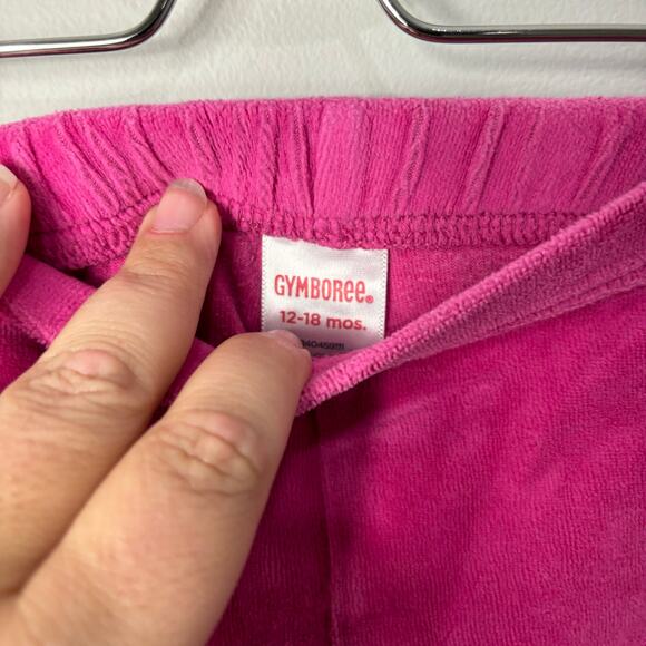 Gymboree Pink Velour Pants - Picture 4 of 6